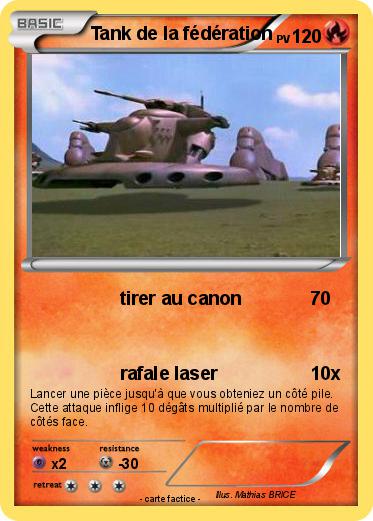 Pokemon Tank de la fédération