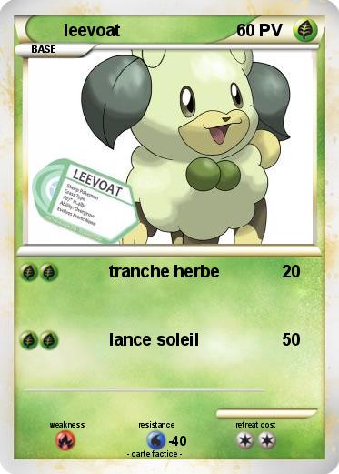 Pokemon leevoat