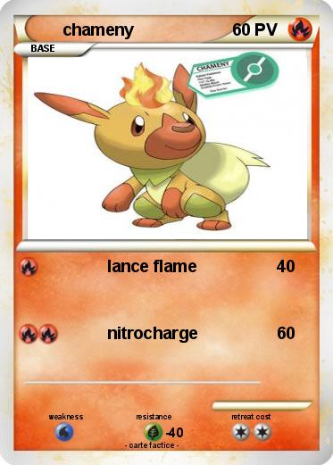 Pokemon chameny