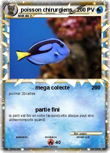 Pokemon poisson chirurgiens