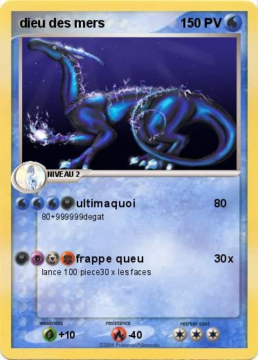Pokemon dieu des mers