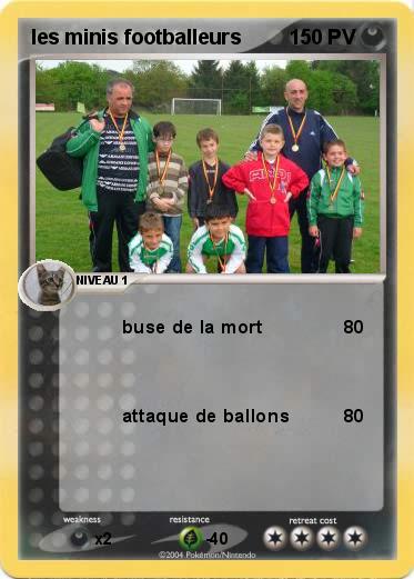 Pokemon les minis footballeurs