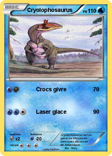Pokemon Cryolophosaurus