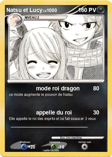 Pokemon Natsu et Lucy