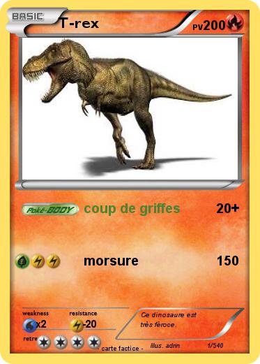 Pokemon T-rex