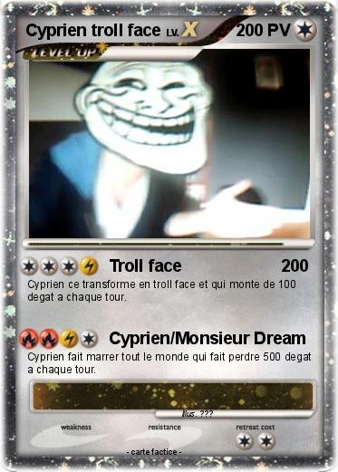 Pokemon Cyprien troll face