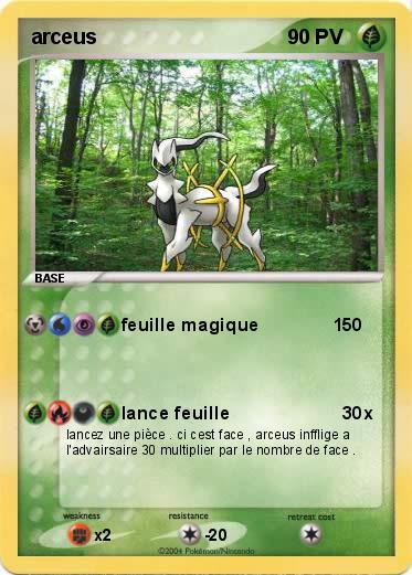 Pokemon arceus