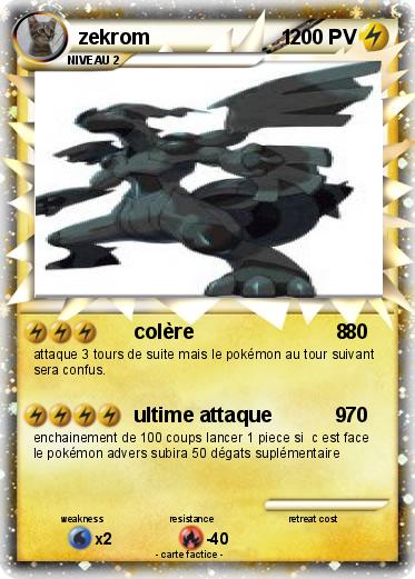 Pokemon zekrom                       1