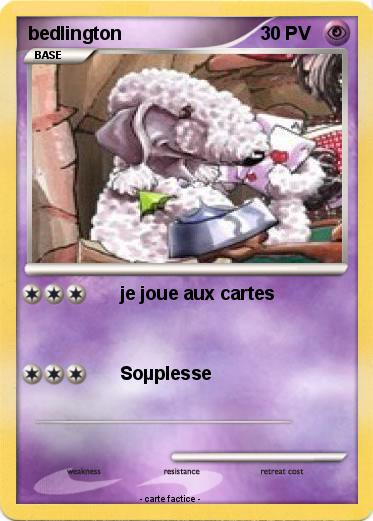 Pokemon bedlington