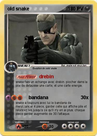 Pokemon old snake