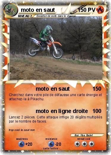 Pokemon moto en saut