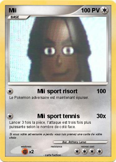Pokemon Mii