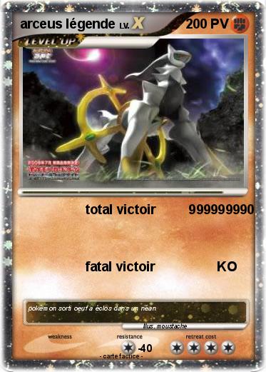 Pokemon arceus légende