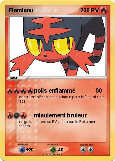 Pokemon Flamiaou