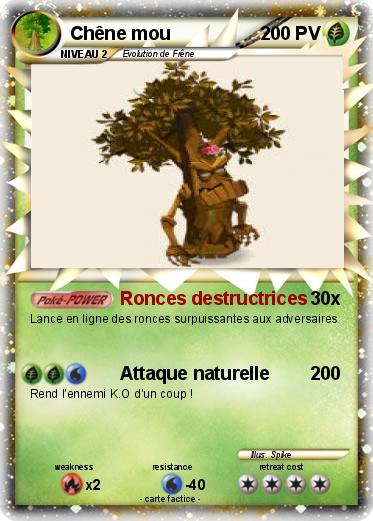 Pokemon Chêne mou
