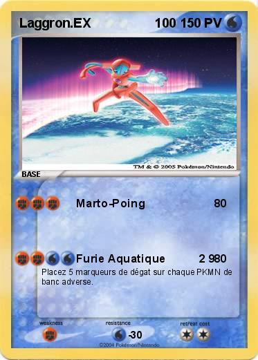 Pokemon Laggron.EX                  100