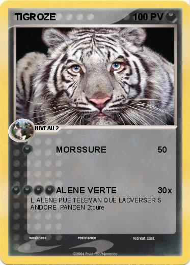 Pokemon TIGROZE