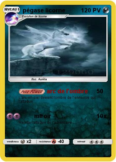Pokemon pégase licorne