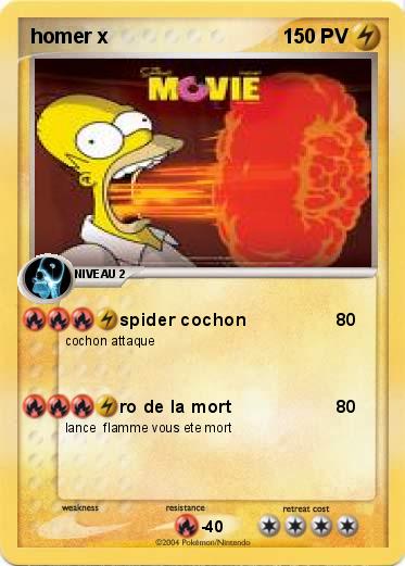 Pokemon homer x