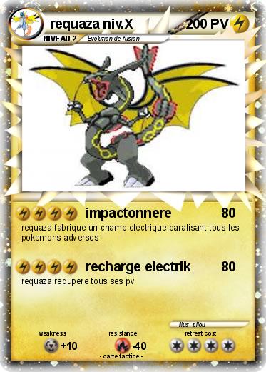 Pokemon requaza niv.X