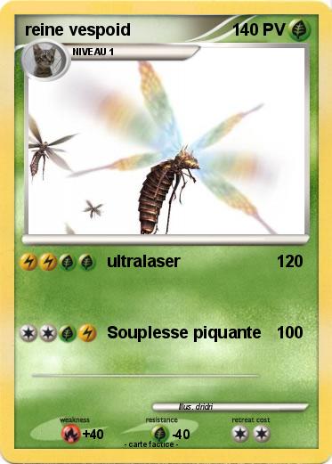 Pokemon reine vespoid