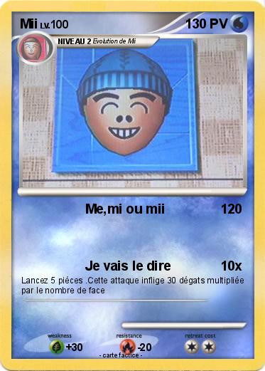 Pokemon Mii