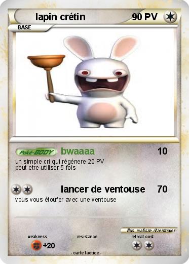 Pokemon lapin crétin