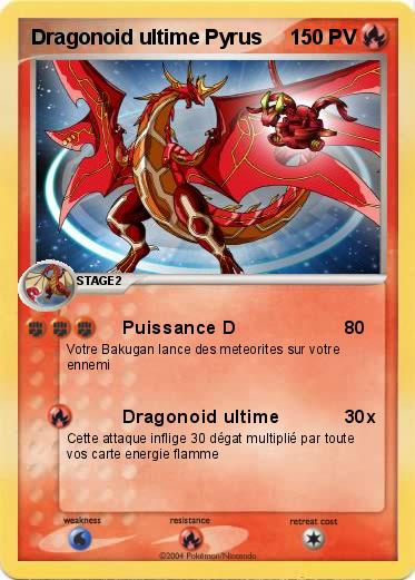 Pokemon Dragonoid ultime Pyrus