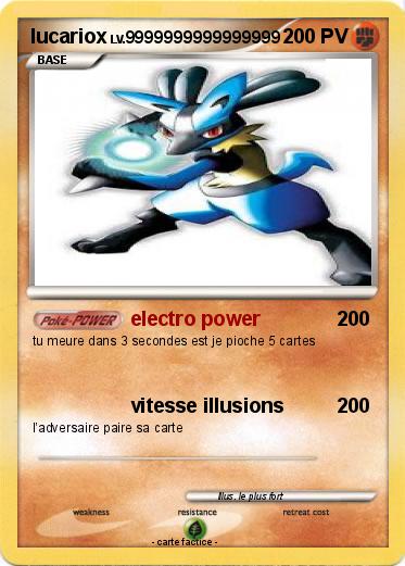 Pokemon lucariox