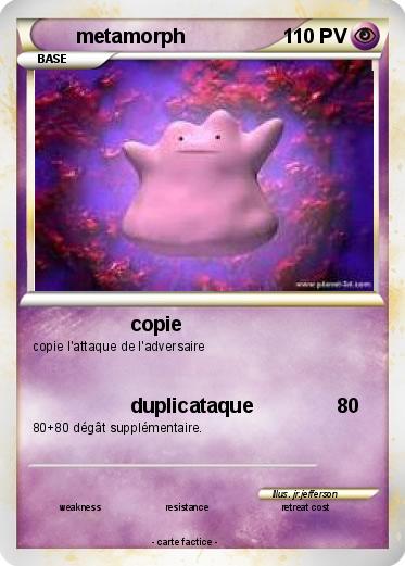 Pokemon metamorph