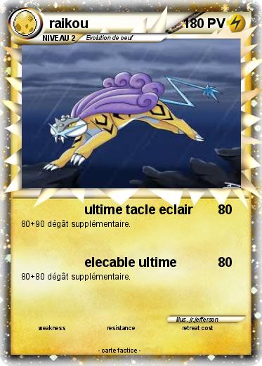 Pokemon raikou
