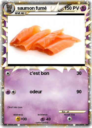 Pokemon saumon fumé