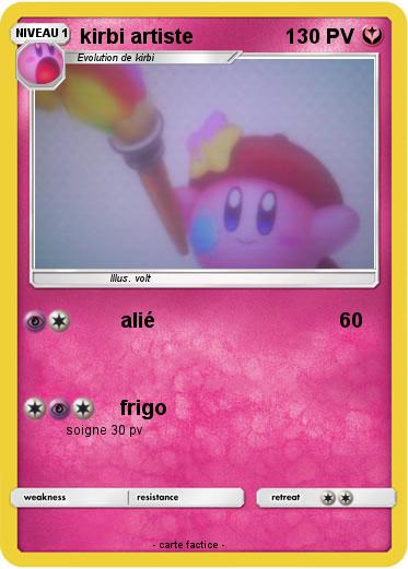 Pokemon kirbi artiste