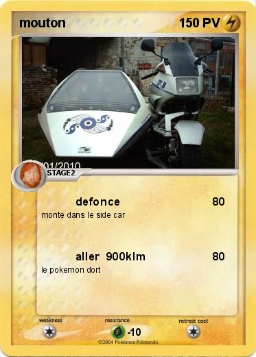Pokemon mouton