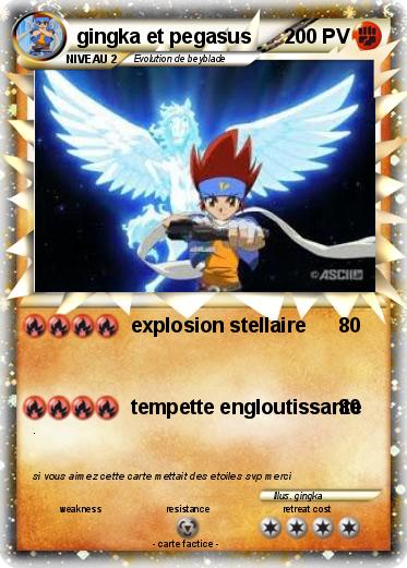 Pokemon gingka et pegasus