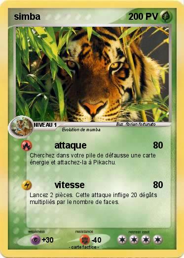 Pokemon simba