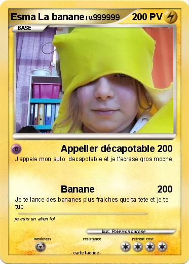 Pokemon Esma La banane