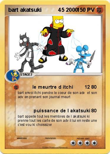 Pokemon bart akatsuki           45 2000