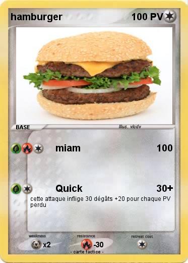 Pokemon hamburger
