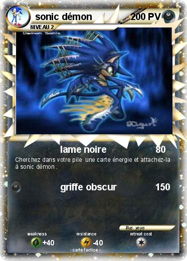 Pokemon sonic démon