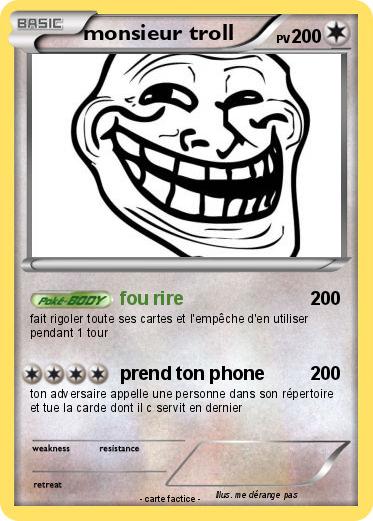 Pokemon monsieur troll
