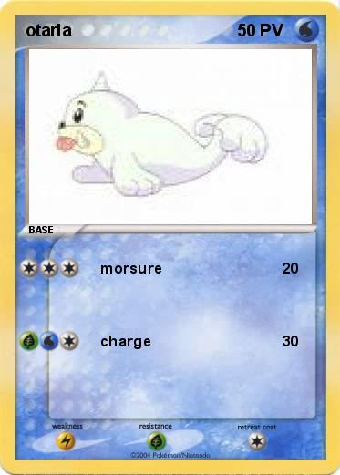 Pokemon otaria