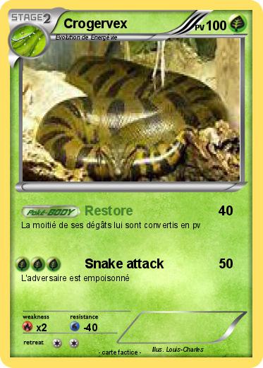 Pokemon Crogervex