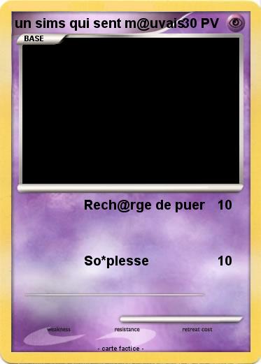 Pokemon un sims qui sent m@uvais