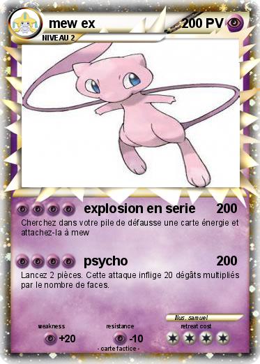 Pokemon mew ex