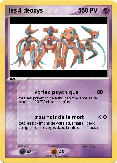 Pokemon les 4 deoxys                      5