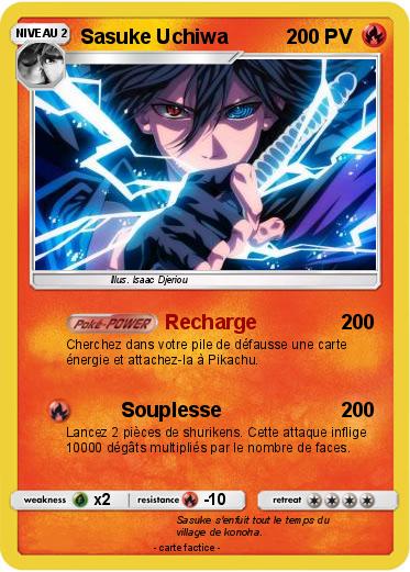 Pokemon Sasuke Uchiwa