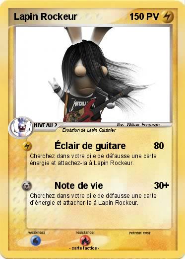 Pokemon Lapin Rockeur