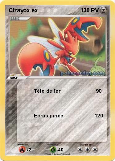 Pokemon Cizayox ex
