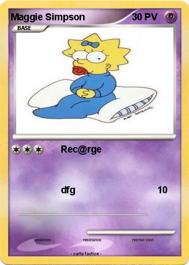 Pokemon Maggie Simpson